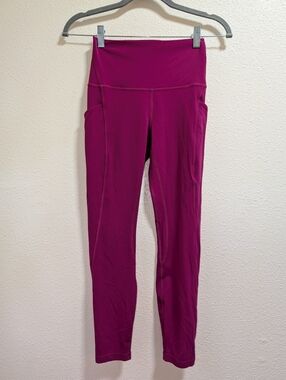 🍋Lululemon Align High-Rise Pant with Pockets 25" In Pomegranate